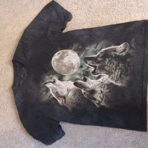 Three 3 wolf moon shirt